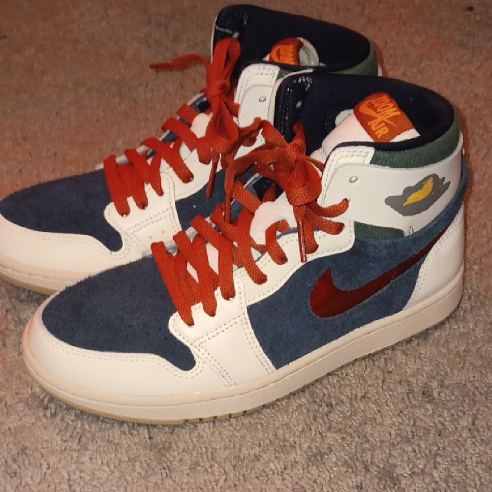 Nike Men's Multicolor High-Top Sneakers